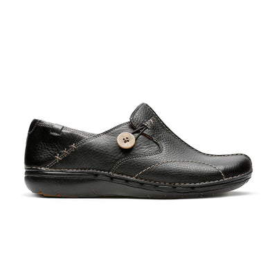 Womens - Un Loop Black Leather