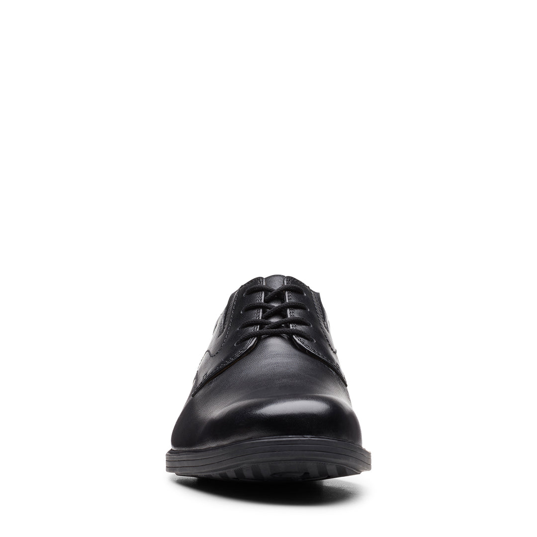 Clarks Whiddon Plain heren Oxford instapschoen Whiddon Plain, Dark Tan Leather , 44.5 EU