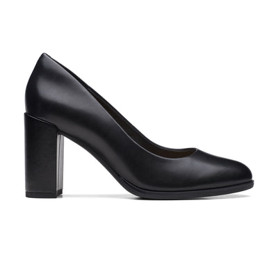 Womens - Freva85 Court Black Leather