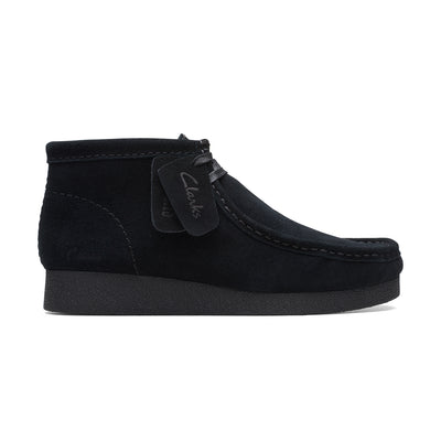 Womens - Wallabee Evo Boot Black Suede