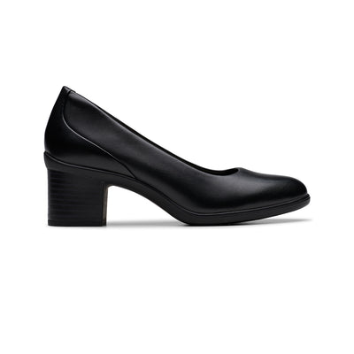 Womens - Shaya Poppy Black Leather