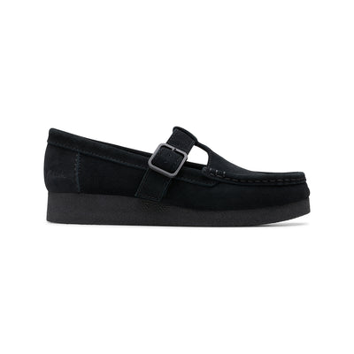 Womens - Wallabee Evo Bar Black Suede
