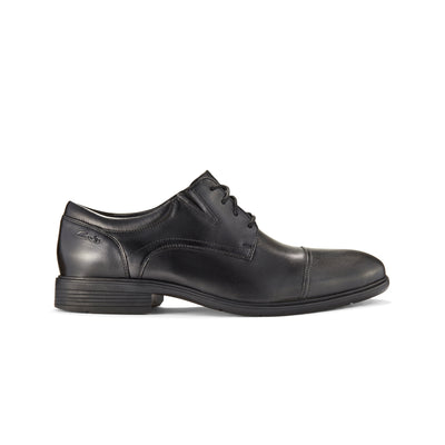 Mens - Steadwell Cap Black Leather