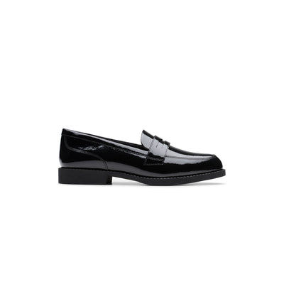 Girls - Tapa Edge Youth. Black Patent