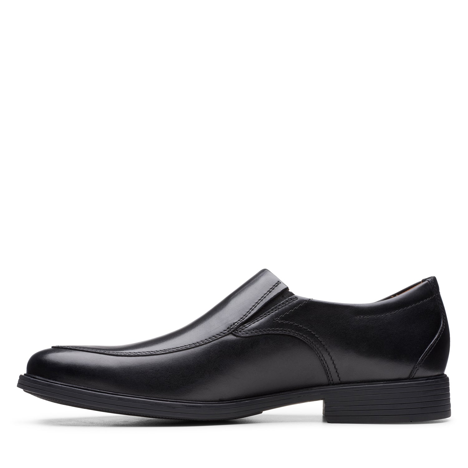 Shop Whiddon Step - Men's Black Shoes | Clarks