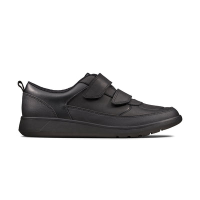 Scape Flare Youth Black Leather